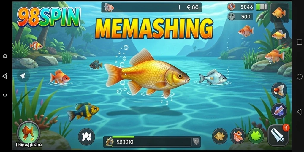 Tangkapan ikan yang besar dan grafis memukau dari 98SPIN.