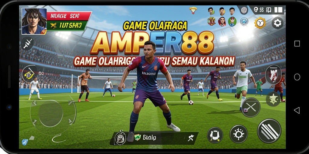 Tampilan gameplay seru AMPER88 dengan grafis menawan.