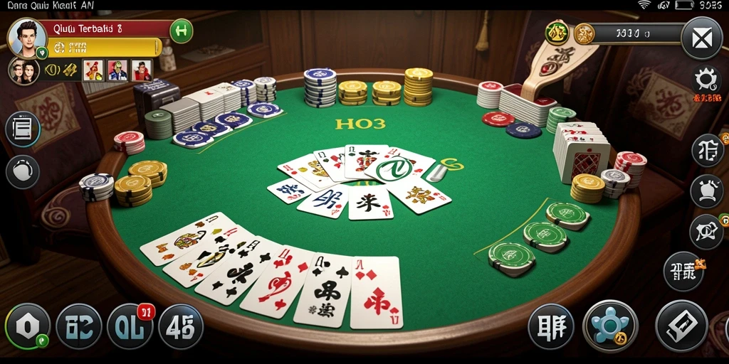 Gameplay seru QiuQiu di HO3 dengan kartu menarik.
