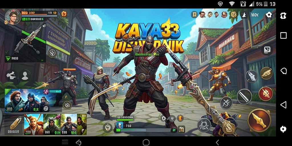 Screenshot KAYA33 menampilkan antarmuka aplikasi Utility yang ramah pengguna.
