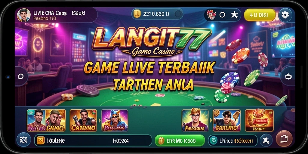 Tampilan gameplay LANGIT77 yang menarik dan interaktif.
