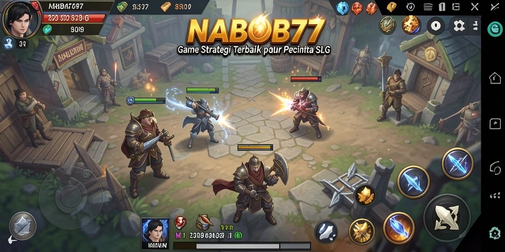 Tampilan utama gameplay NABOB77 yang menarik dan penuh aksi.