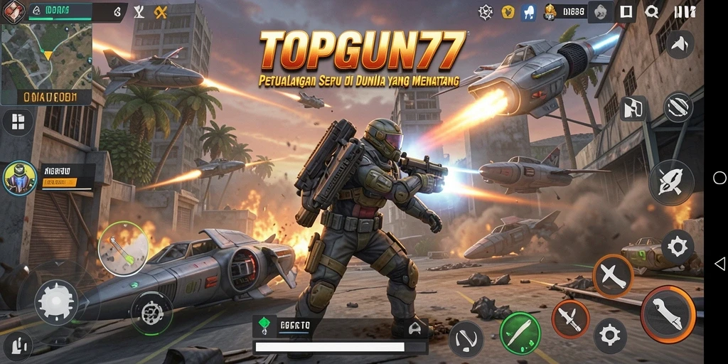 Gameplay seru dari TOPGUN77 dengan petualangan yang menegangkan.