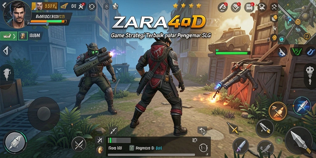 Tampilan gameplay seru dan menantang di ZARA4D.