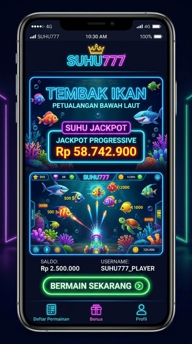 Tampilan antarmuka pengguna suhu777 yang sederhana dan intuitif.